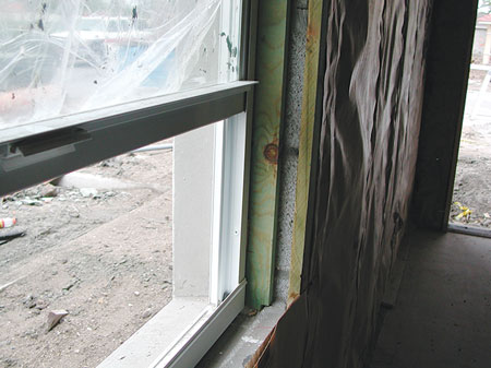 (7) Recessed windows are typically indicative of CBS construction.