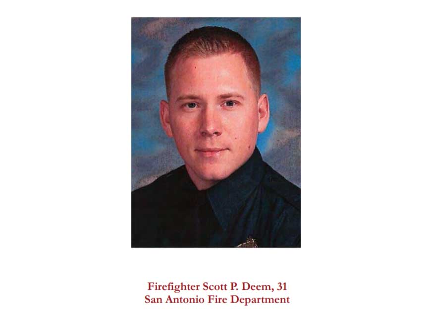 San Antonio FIrefighter Scott Deem