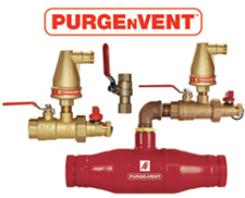 AGF Manufacturing’s PURGENVENT™ eliminates excess air and reduces Corrosion. To prevent corrosion, the NFPA 13 (2016 edition) code requires air venting from wet fire sprinkler systems. PURGENVENT™ Air Venting Valves 7900 AAV (Automatic Air Vent), 7950 ILV (Inline Vent), and 7910 MAV (Manual Air Vent) work alone or in tandem to eliminate as much air as possible from wet sprinkler systems. www.purgenvent.com. (610) 240-4900. To request information go to fireeng.hotims.com