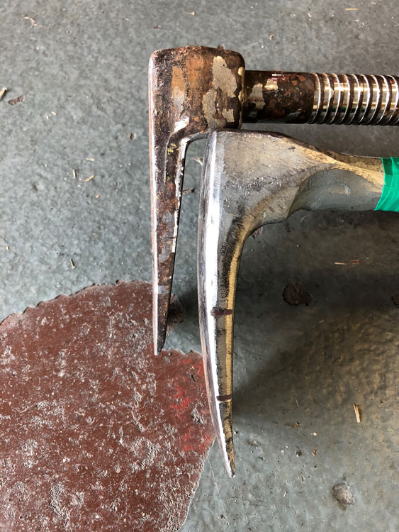 Pro-Bar vs. pinned halligan