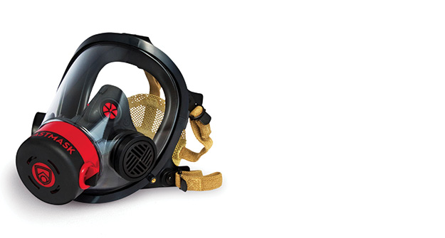 The BlastMask is a training regulator engineered to simulate the sensation of breathing on air in SCBA. It is designed to function as closely to the actual regulator as possible and includes features such as spring latches and an easy air bypass valve. The bypass valve was created to operate the same way on the BlastMask as it does on the SCBA model for which it is designed to fit; it is also located on the same side and turns in the same direction to make it as true to life as possible. This way, training in a BlastMask helps develop the same muscle memory a firefighter needs when operating in his own SCBA. www.blastmask.com.
