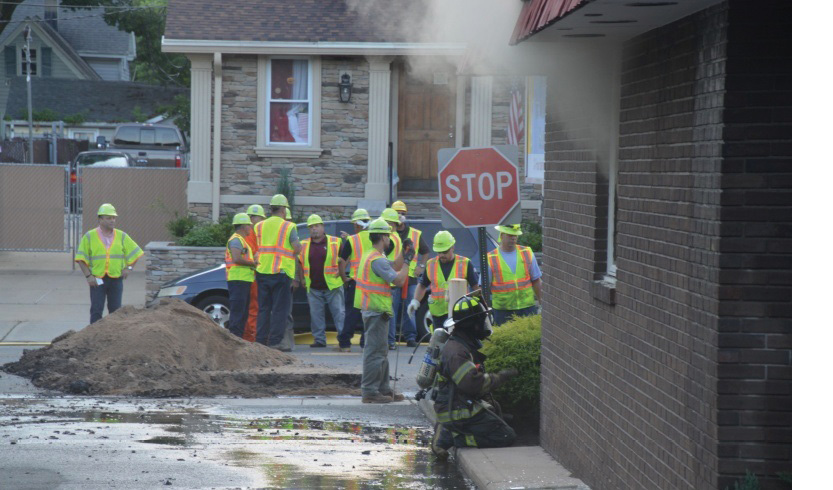 (3) Utility company workers on the scene. Having an identification system would assist the fire department in understanding which people play which role on the scene of the incident. 