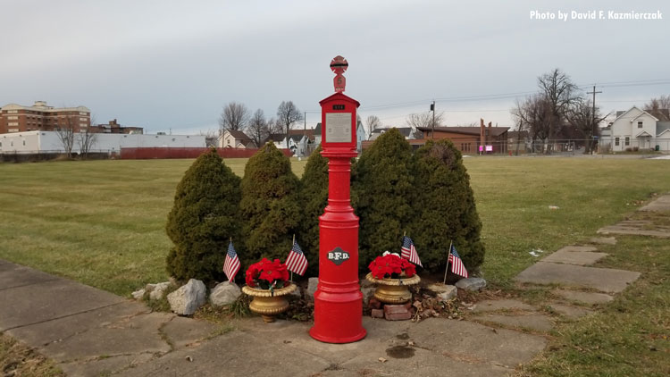 Buffalo fire memorial