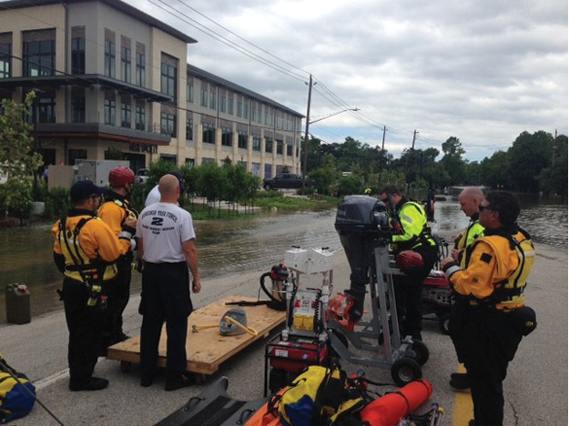 (2) VA-TF2 working in Katy, Texas, following Hurricane Harvey. 