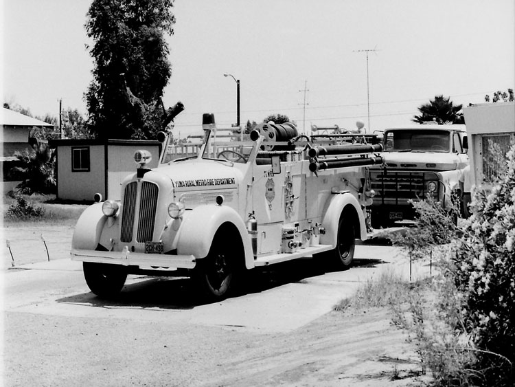 Rural Metro fire apparatus from 1971