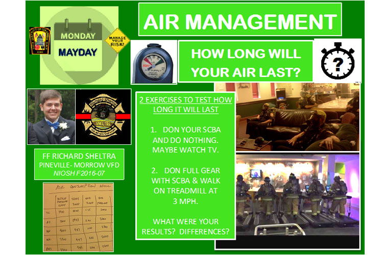 Firefighter air management emergencies