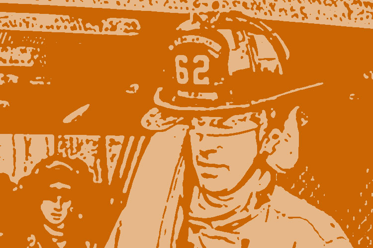 A firefighter