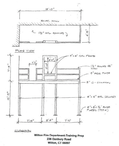 (1) My first drawing of the training prop. (Photos by author.)