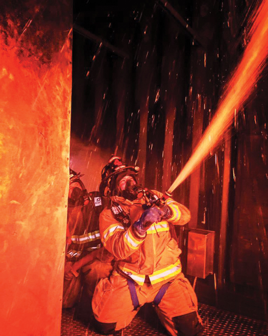 (2) An interior fire attack traditionally has been the only attack method. Although it is still a good choice for many fires, it’s not the only option you should consider. (Photo by author.)