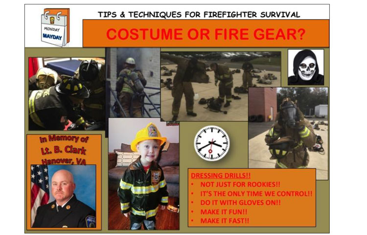 Firefighter turnout gear or costume