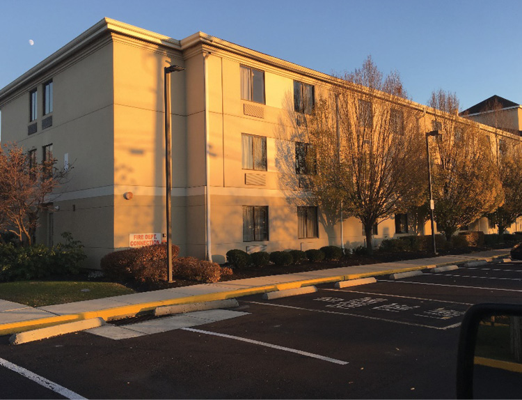 You don’t always have to use the standpipe in these buildings. If the fire is on the first or second floor and a stairwell access door is in proximity, it may be better to stretch a preconnect if possible.