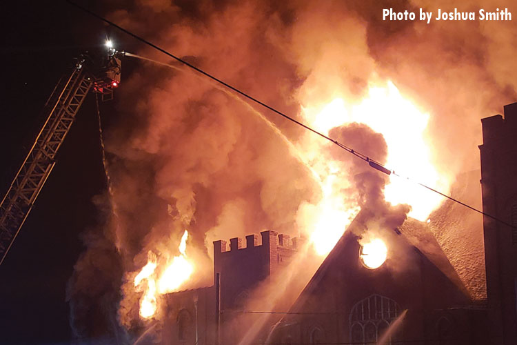 Statesville church fire