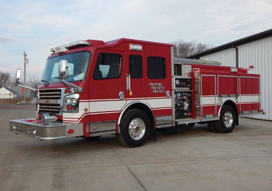 The Rapid City (SD) Fire Department designed this ROSENBAUER AMERICA pumper for general firefighting and additional responses to medical calls, motor vehicle accidents (as a structural engine), hazmats, and wildland support, says Division Chief Nick Carlson.