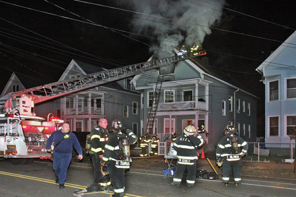 Knowing the buildings in your district will assist you in choosing the right entrance to reach the fire floor. (Photo by Doc Johnson.)