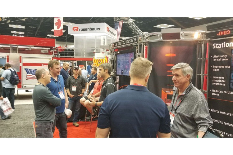 US Digital Designs FDIC International 2018 booth