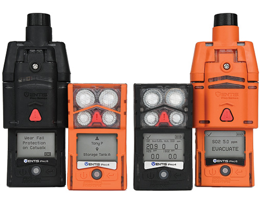 Ventis®’s PRO MULTI-GAS MONITORS prepare firefighters for fire investigations, overhauls, and hazmat operations. 