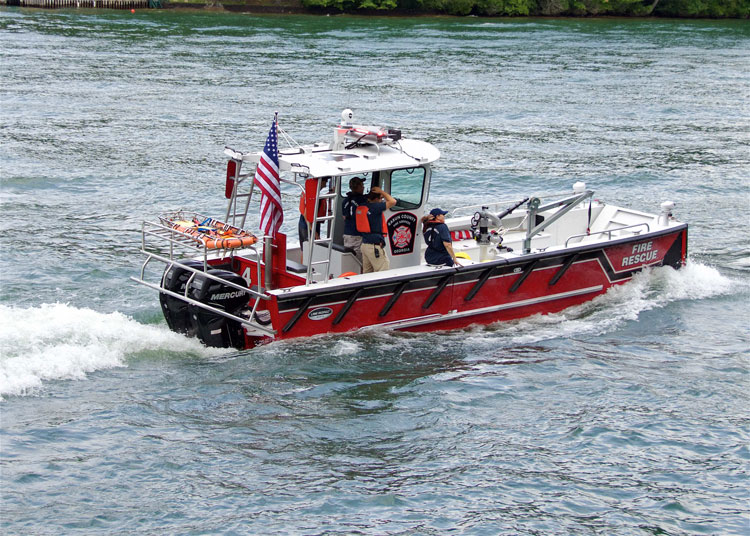 Rabun County fireboat