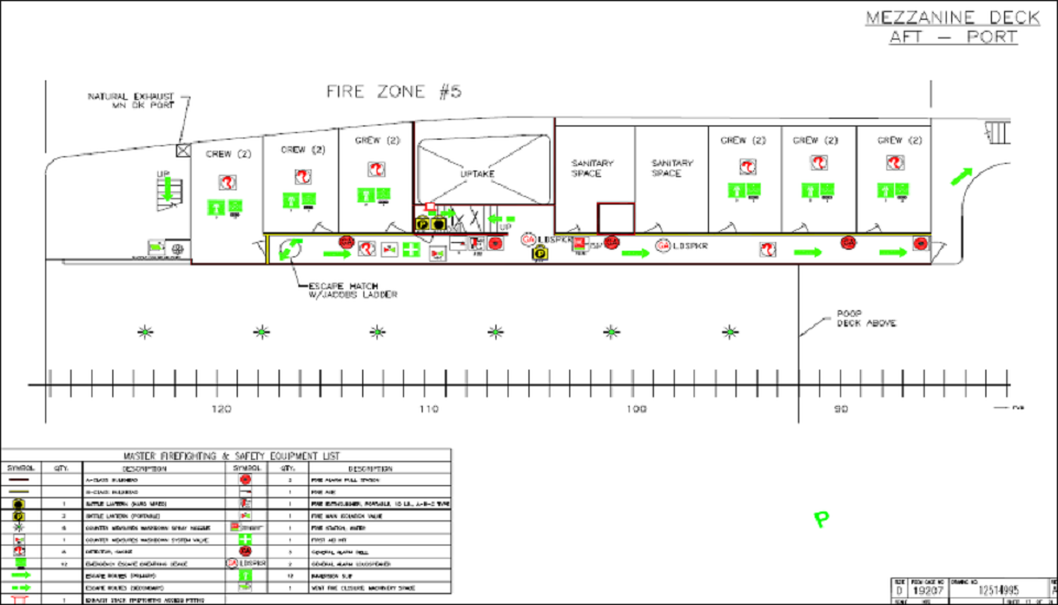 Mezzanine Deck, Aft-Port