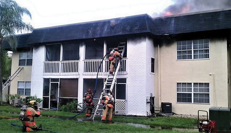 (4) Use your TIC to assess the room, the roof, and the floor below prior to performing vent-enter-isolate-search. 