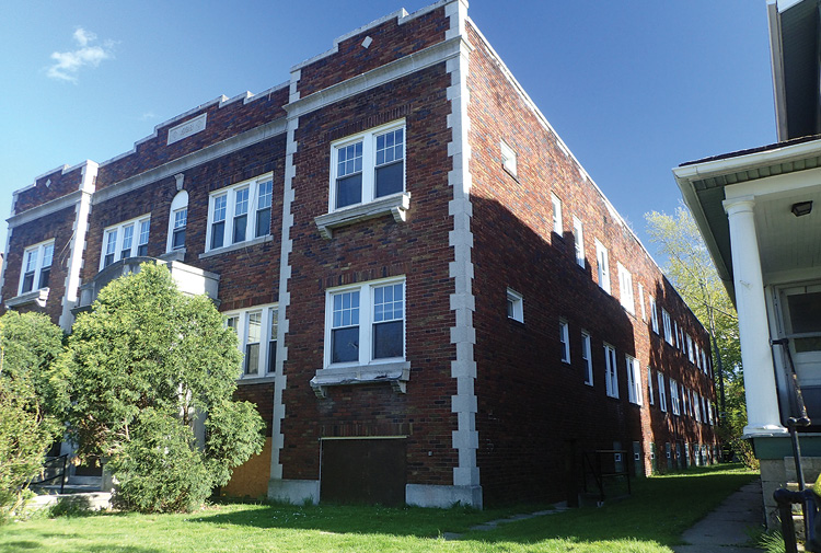 An external view of the Ridgeway Avenue structure. [Photos courtesy of Doug Kress, fire investigator, Rochester (NY) Fire Department.]