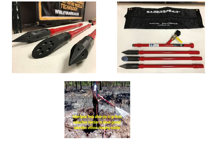 SaberSpear Wildland Firefighting Kit