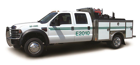 HME Ahrens-Fox’s CAL OES TYPE 6 WILDLAND will be updated, and 81 new units delivered to the California Department of General Services (DGS) in 2020. 