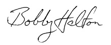 Bobby Halton signature