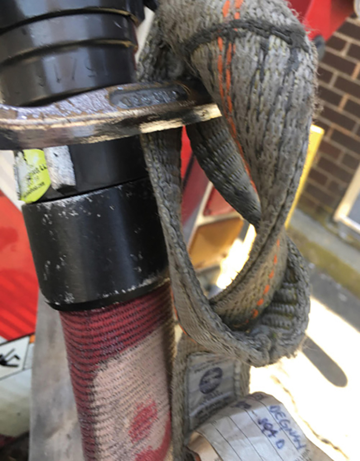 If you add a length to a break-apart nozzle, consider tying the bail with a piece of webbing or a strap to prevent it from accidentally closing.