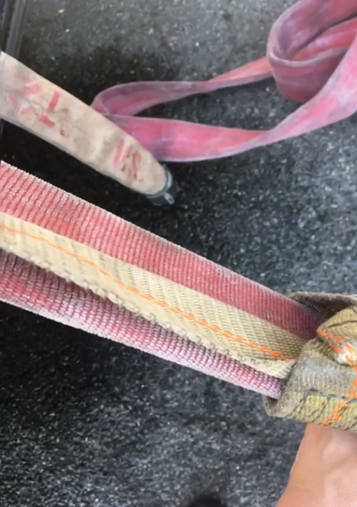 If you wrap the strap with which you tied the bail prior to recharging the line, it should stay tight.