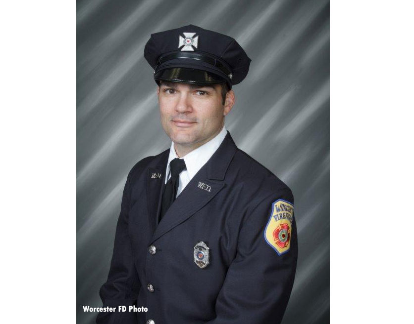 Fallen Worcester (MA) Fire Lieutenant Jason Menard