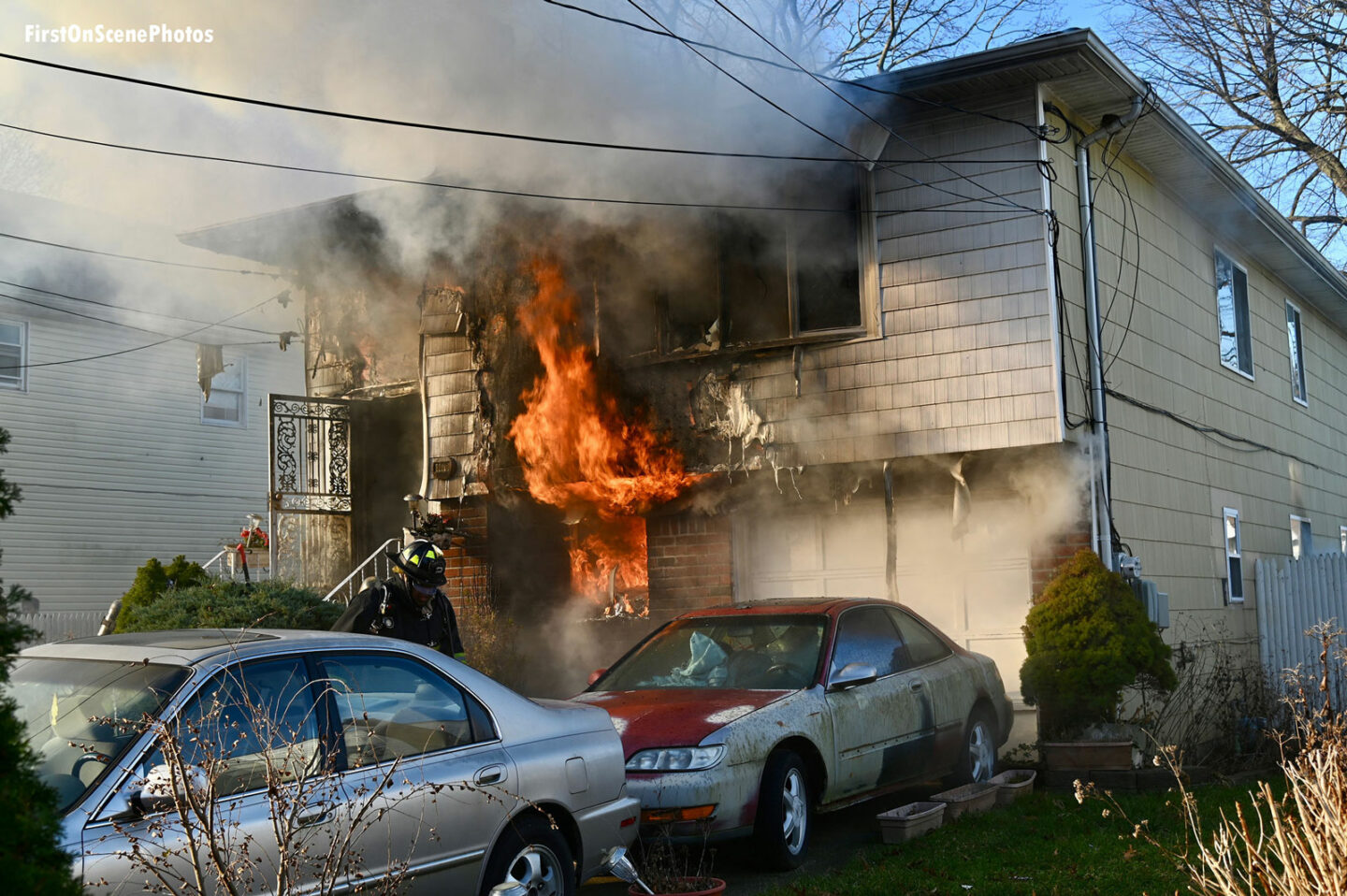 Firefighters responded to this recent house fire.