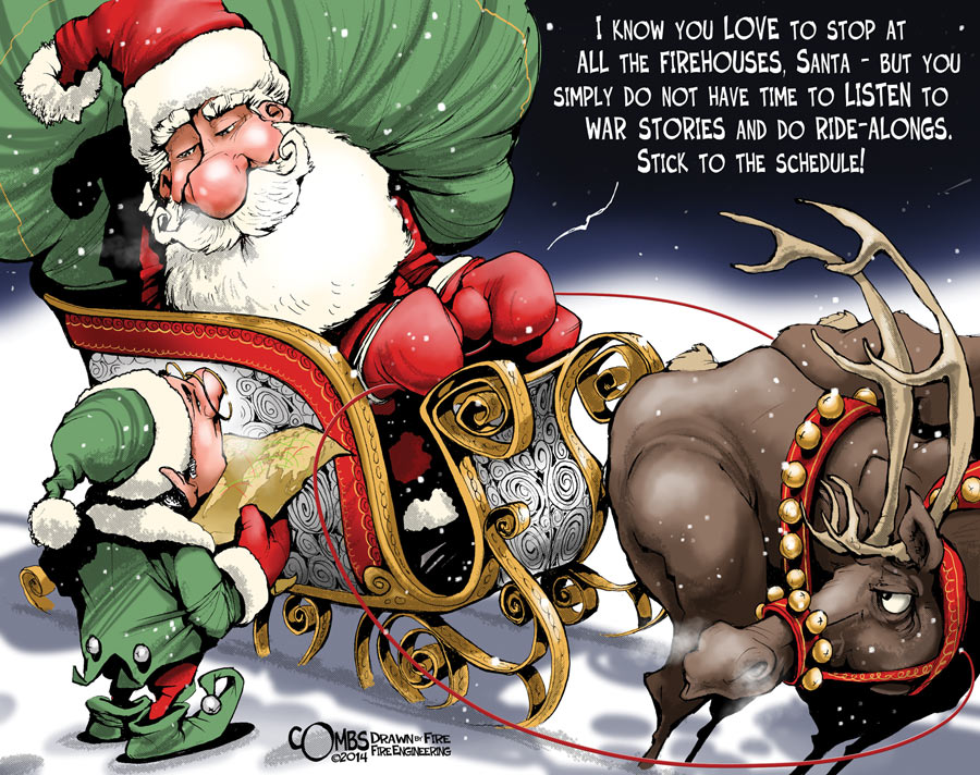 Santa war stories by Paul Combs