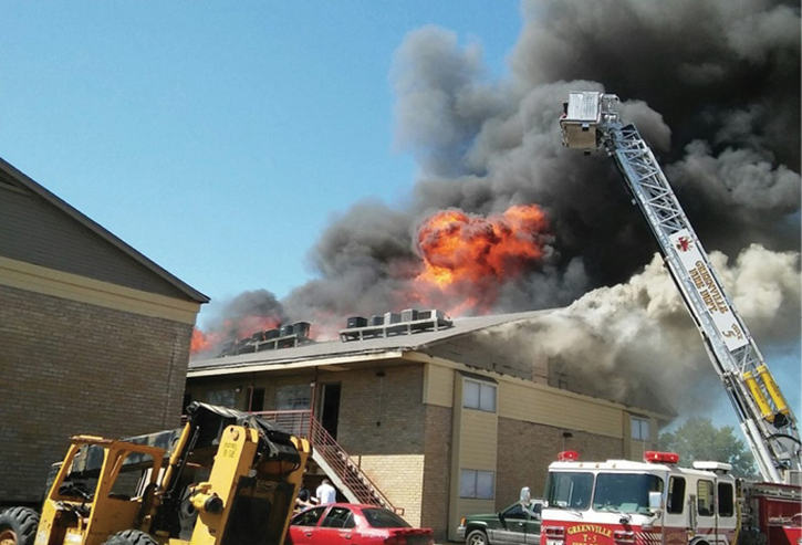 Roof operations for firefighters