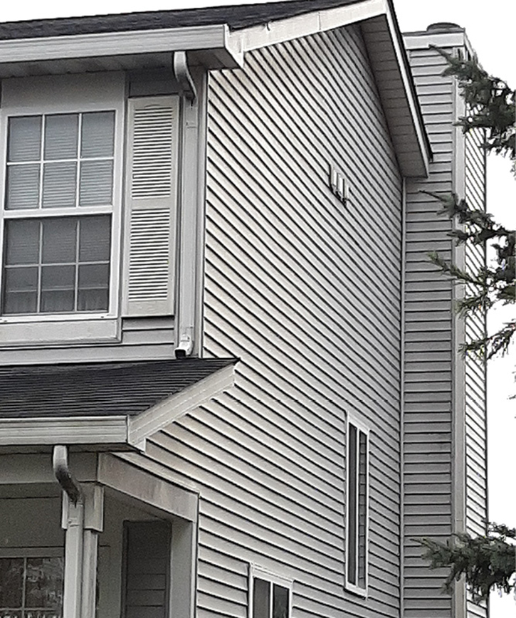 For dryers on a second floor, the laundry room or closet is off the second-floor hallway, usually next to the bathroom. The vent for a second-floor laundry room will be at ceiling level on the exterior or out to the roof. 