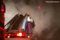 Another view of Tower Ladder and bucket