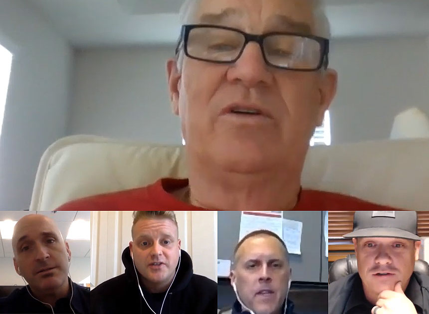 Humpday Hangout with Bill Gustin and company talking church fires