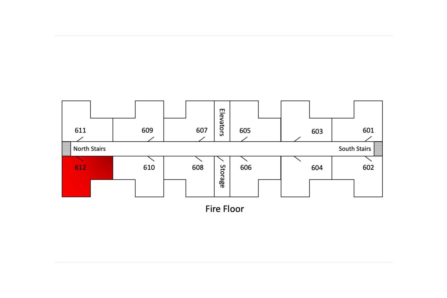 Mid-Rise Fire Floor Plan