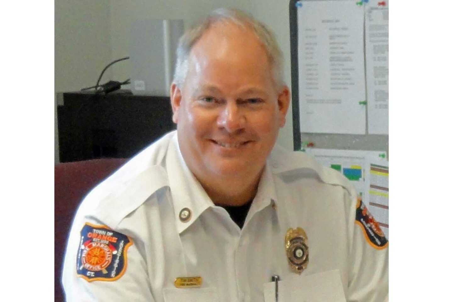 Orange (CT) Fire Marshal Timothy P. Smith