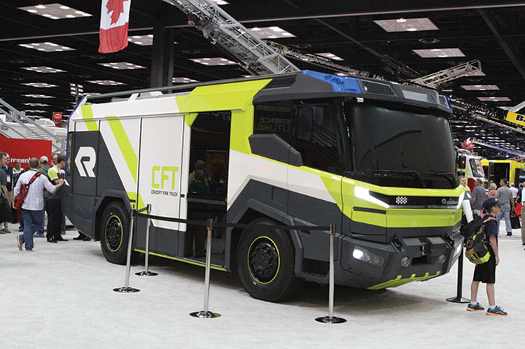 Rosenbauer concept fire truck