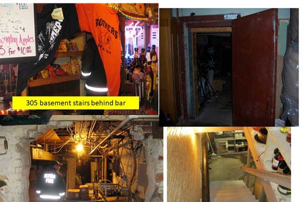 Access issues in a building's basement