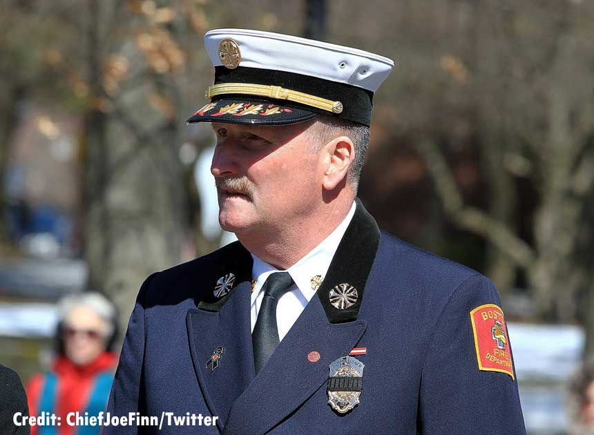 Boston Fire Commissioner Joe Finn