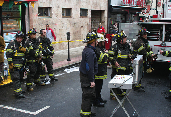 The RIT. All tools are assembled, the building has been softened, and the team is standing by. The officer is wearing headphones and concentrates only on listening for trouble. If the team is deployed, is there a plan for resources to assist it if needed?