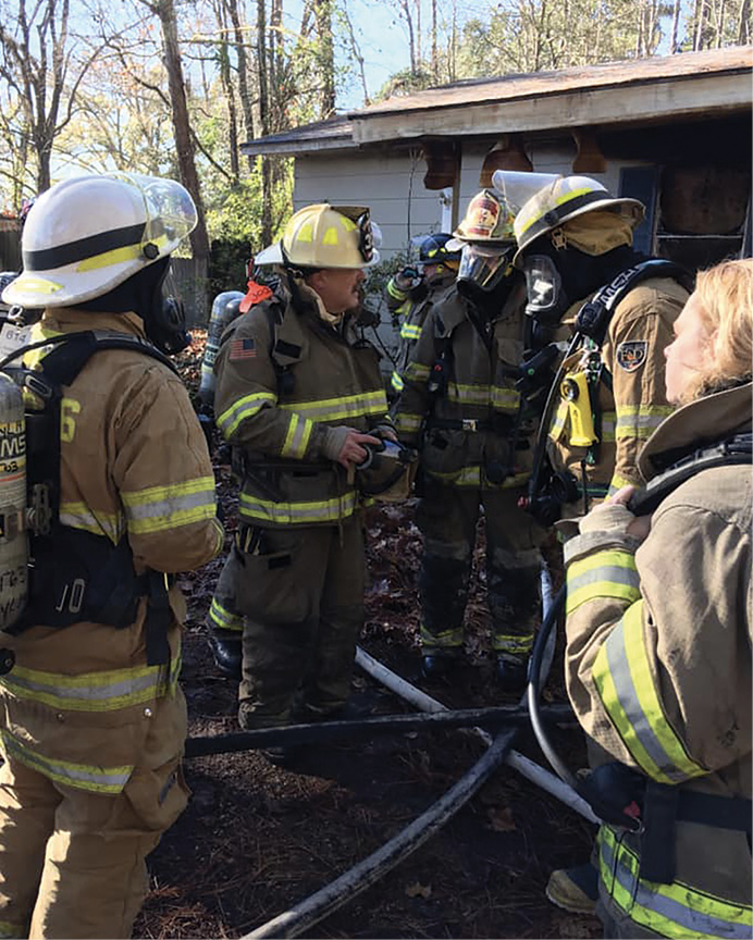 When performing rookie training, it’s critical that the instructors take the time to provide clear expectations and directions at the beginning of all evolutions.