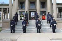 Firefighters lined up to honor late Chicago Firefighter Araujo