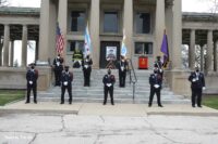 Chicago firefighters at the funeral for the late Firefighter Araujo