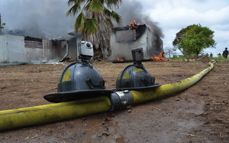 Additional data streams were captured with helmet-mounted and fixed cameras and drones with infrared cameras. 