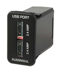 Kussmaul's DUAL USB CHARGING PORT