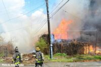 Photos: Detroit Pallet Yard Fire