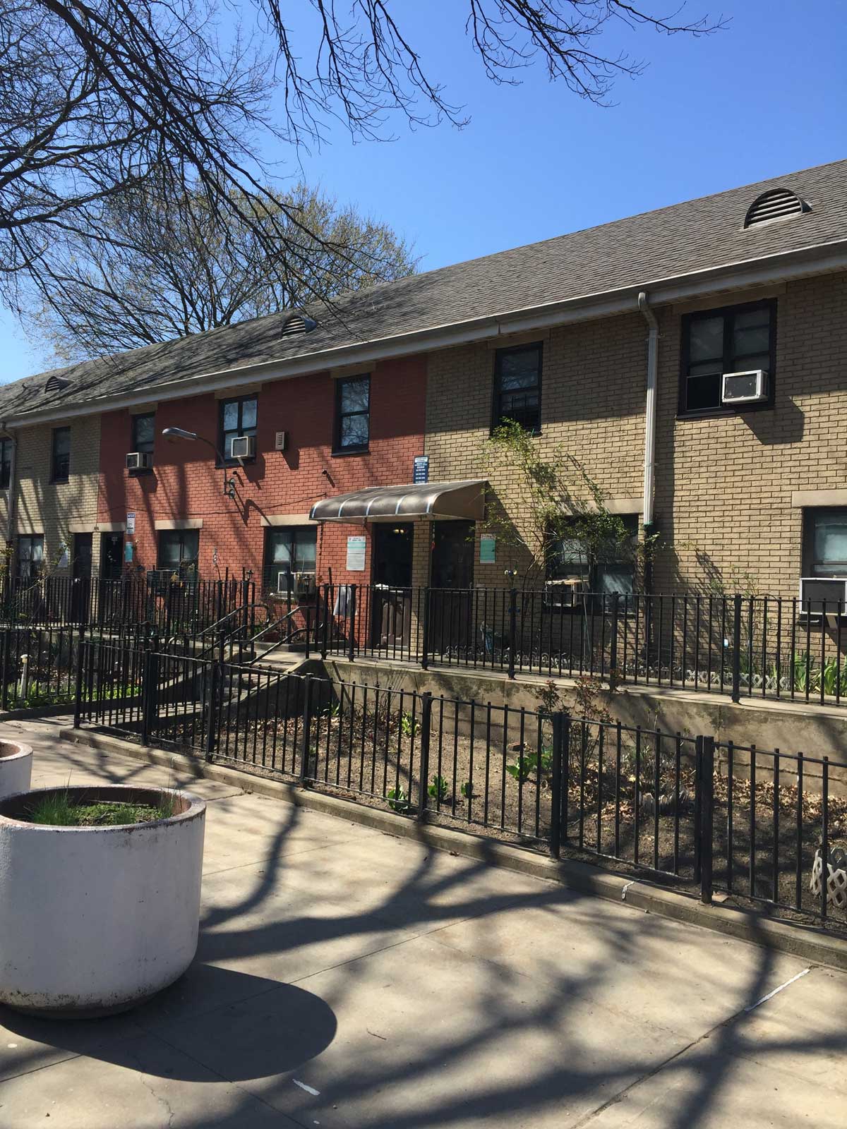 Three-story brick private dwelling