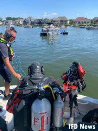 Indy Fire Department divers get ready